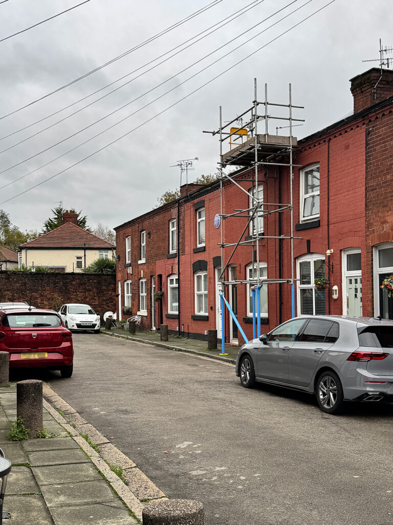 ジョージ・ハリスンが生まれたリバプールの家の外観