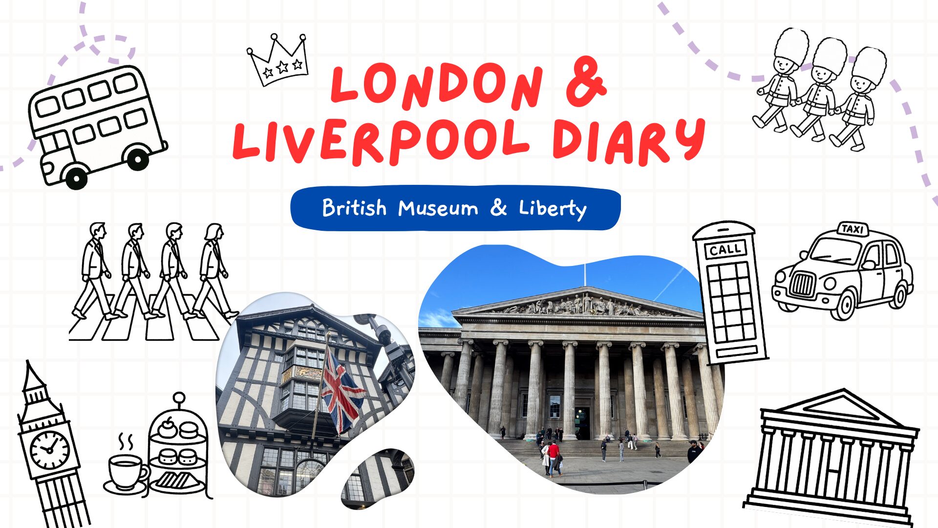 London & Liverpool Diary｜British Museum & Liberty